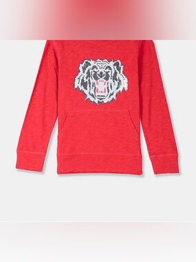 Gap Kids Sequin Tiger Crew Neck Sweatshirt